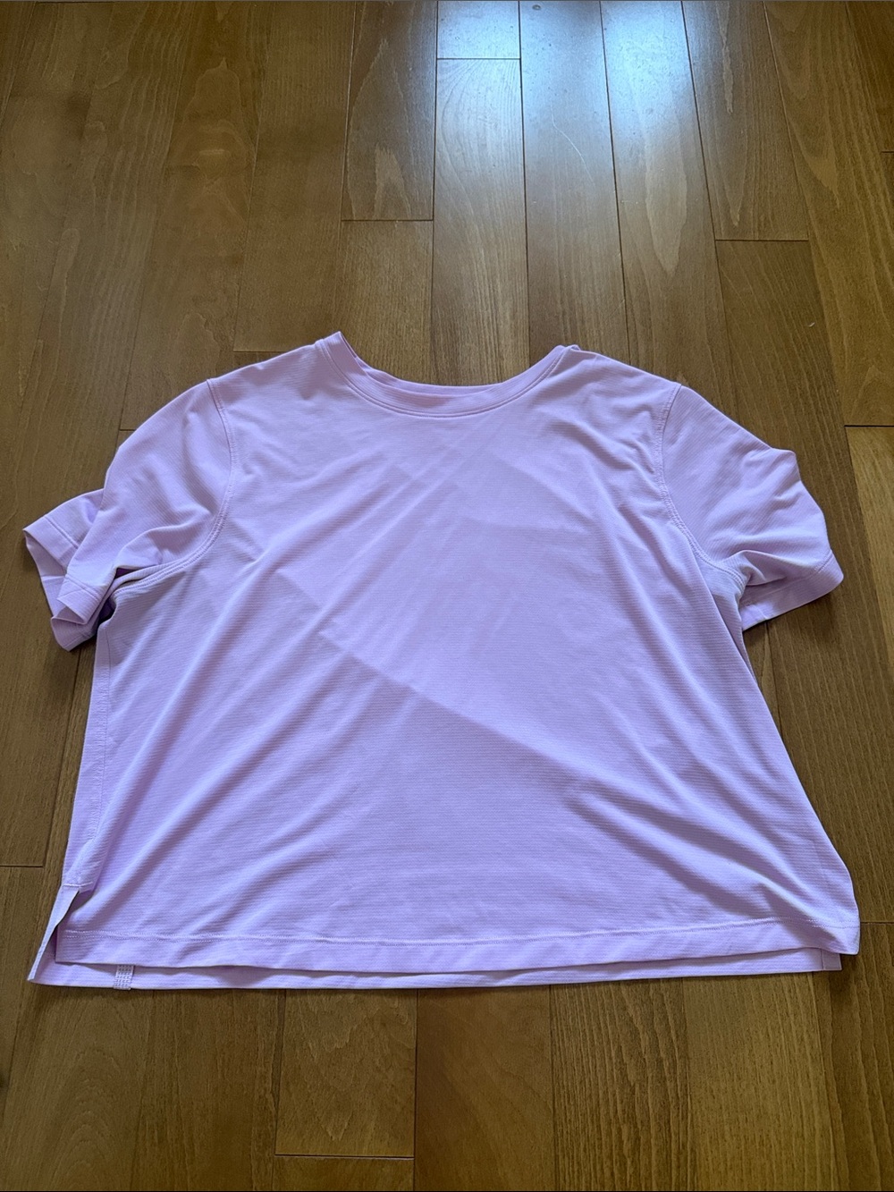 Lululemon Women's Light Pink Short Sleeve Tee